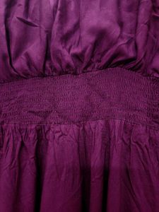 Elegant Purple Maxi Dress