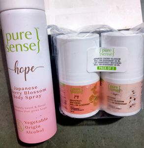 Combo Of 3 Pure Sense Products