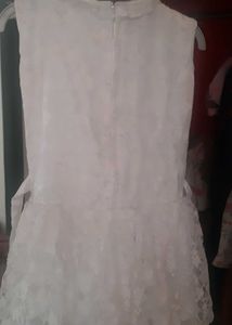 White Fairy Gown Dress For Girls