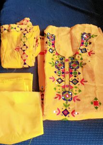 Good New Material Of Kurtha Suite With Lining