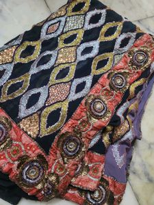 unique design saree amazing pattern