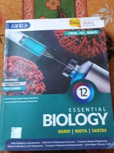 Essential Biology Book for Class 12