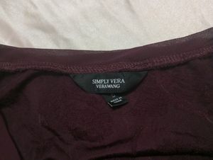 Long Coffee Brown Top (Women)
