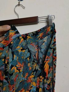 Floral Print Skirt