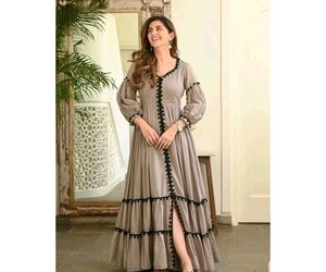 Rayon Slub Women's Gown