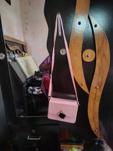 Chic Pink Crossbody Bag