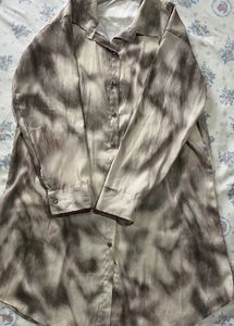 Stylish Tie-Dye Oversized Shirt