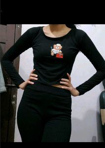 Black Long Sleeve Tee
