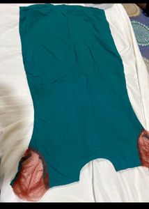 Embellished Teal Kurta