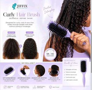 Jiffix Curl Hair Brush for Women &amp; Men
