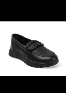 Classic Black Ladies Loafers