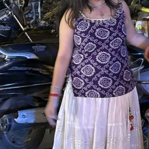 Beautiful Purple short kurti