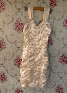 Elegant Ruched Mini Dress