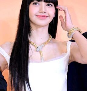 Lisa's inspired Bulgari Serpenti Necklace