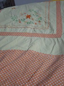 Embroidered Duvet Cover/Bedspread