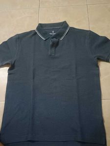 Men's Dark Grey Polo T-Shirt