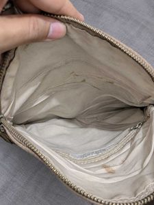 Vintage Italian Reptile-Pattern Crossbody Bag
