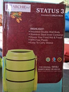 Yellow Stackable Lunch Box