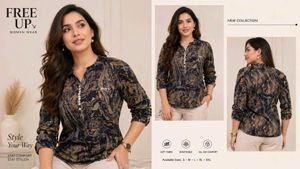 Stylish Women’s Printed Casual Top
