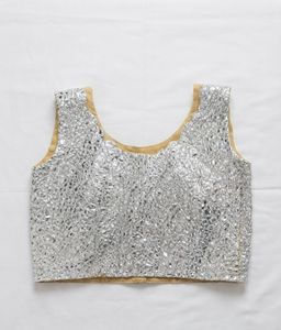 Blouse Stunning Yellow Sequined
