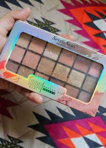 Seves seas Nude eyeshadow palette  + Colorbar brus