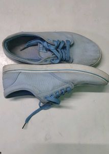 Blue Canvas Casual Shoes