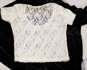 Very Beautiful &amp; Comfortable Net Crop Top