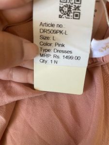 Peach Skater Dress