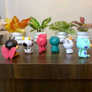 Shin Chan chibi anime action figures set of 6