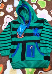 Kids Striped Hoodie
