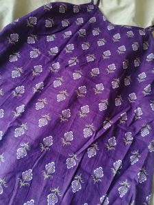 Purple short kurti
