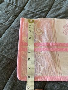 Pretty Pink Floral Fabric Pouch Set