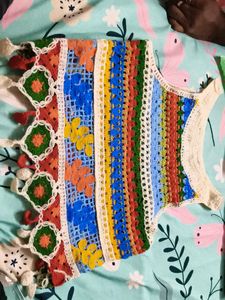 Boho Crochet Tank Top