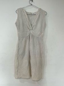 Chic Textured Sleeveless Jumpsuit