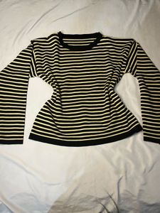 Striped Long Sleeve Top