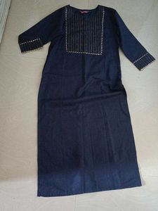 blue kurta