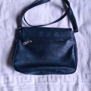 Vintage Teal Crossbody Bag