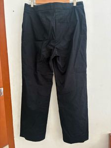 Marks &amp; Spencer Black Straight Trousers