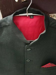 Men's Black Waistcoat
