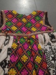 Embroidered Girls Dress