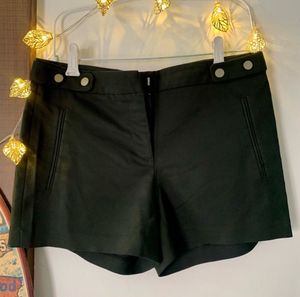ZARA Chic Black Tailored Shorts