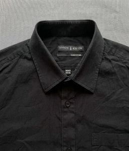 Classic Black Button-Up Shirt
