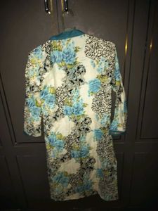 Floral Print Kurta