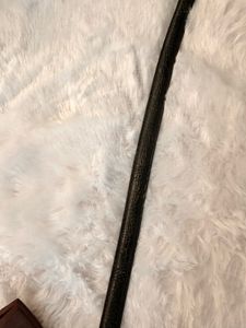 Elegant Crocodile Texture Belt
