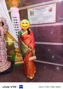 Beautiful pure Silk kanjeevaram Saree