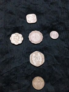 Vintage Indian coins