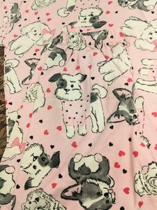 Cute Dog Print Kids Outfit