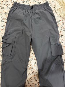 Grey Cargo Pants