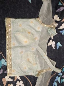 Sparkling Floral Print Lehenga choli