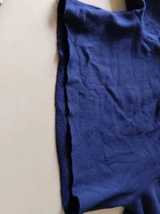 Blue Crop Top  like sweatshirt